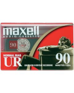 Maxell 108510 Normal-Bias Cassette Tape (Single)