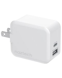 NAZTECH(R) 15387 30W USBC WALL CHRGR WHT